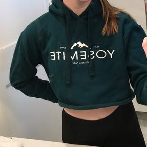 Cotton On cropped Yosemite sweatshirt